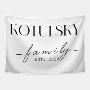 Kotulsky Family EST. 2020, Surname, Kotulsky Tapestry