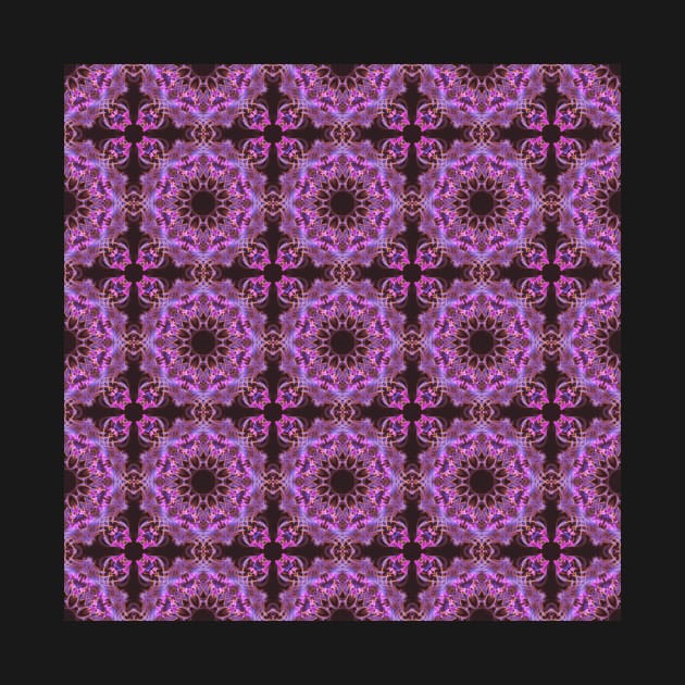 Purple Geometric Pattern by xenapulliam