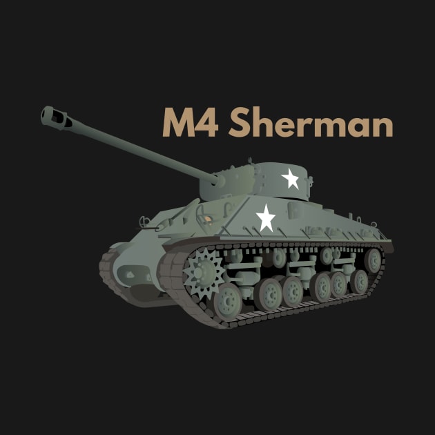 M4 Sherman American WW2 Tank by NorseTech