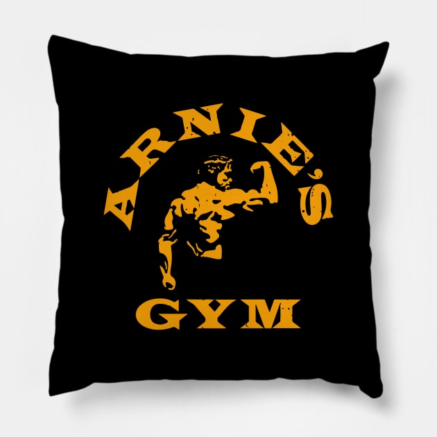 Fitness Center Pillow by Mami Ampel