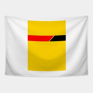 Watford Retro 1984 Yellow Red Black Bar Design Tapestry