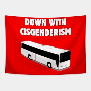 Down With Cisgenderism Tapestry