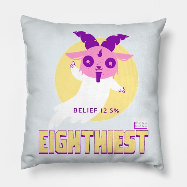 Belief 12.5% Eighthiest Edit Pillow by Don't Make A Drama Tees