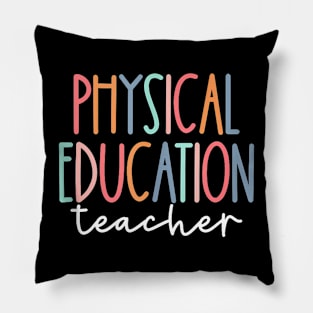 Physical Education Teacher Sports Back To School Pillow