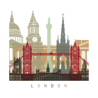 London skyline poster T-Shirt