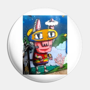 Lima Street Art Pin