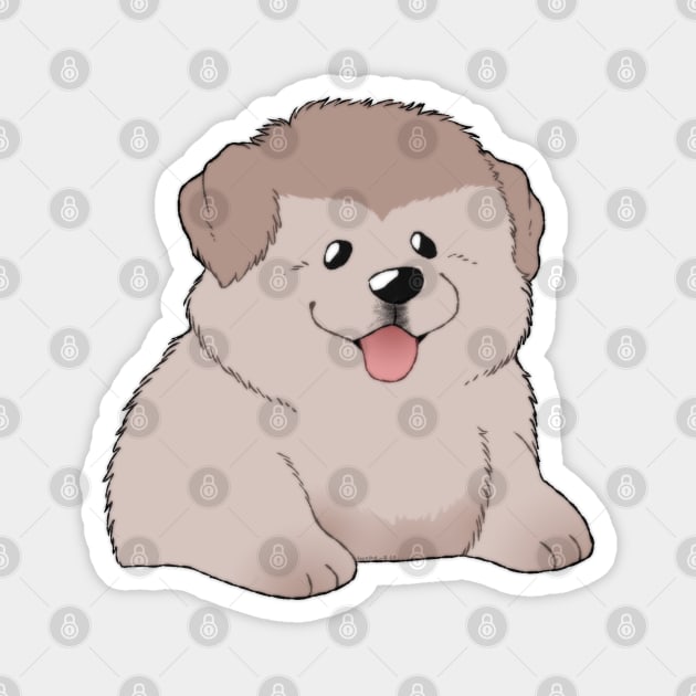 pudgy puppy 2 Magnet by Grethe_B