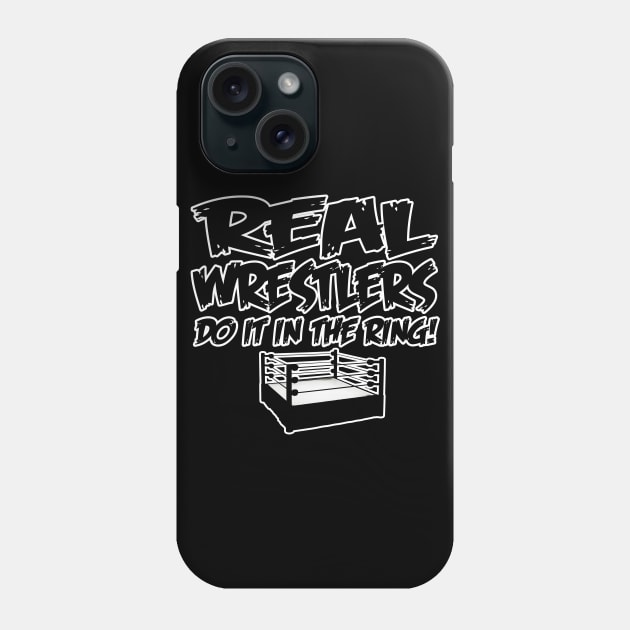 Real Wrestlers Phone Case by BigOrangeShirtShop