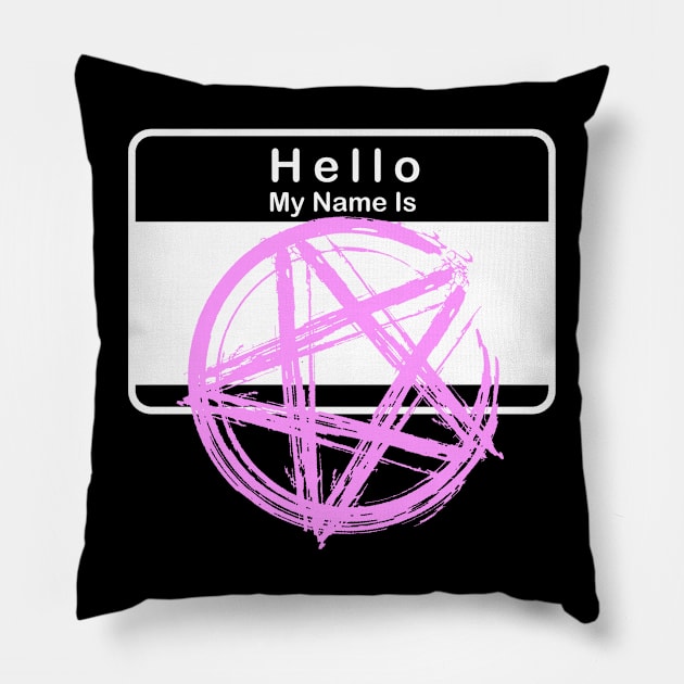 Pink Star of Death Pillow by nocartinslot