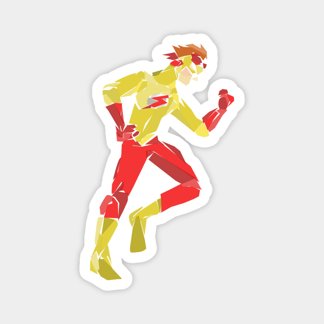 Kid flash Magnet by Newtegan