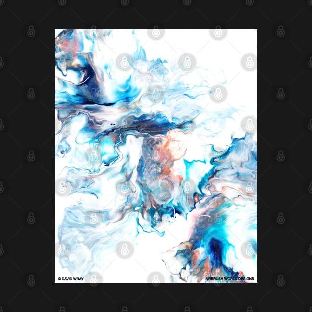 Colorful Abstract Oil Painting Artist Novelty Gift by Airbrush World