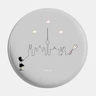 Berlin Skyline Pin