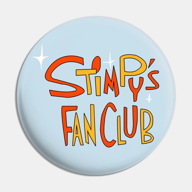 Stimpy's Fan Club Pin by SullustSupplies