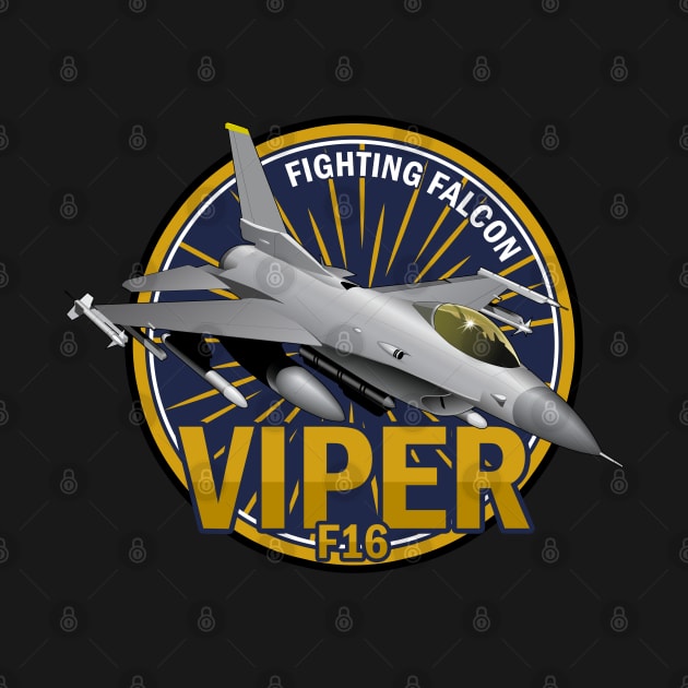 F-16 Viper Fighting Falcon by Mandra