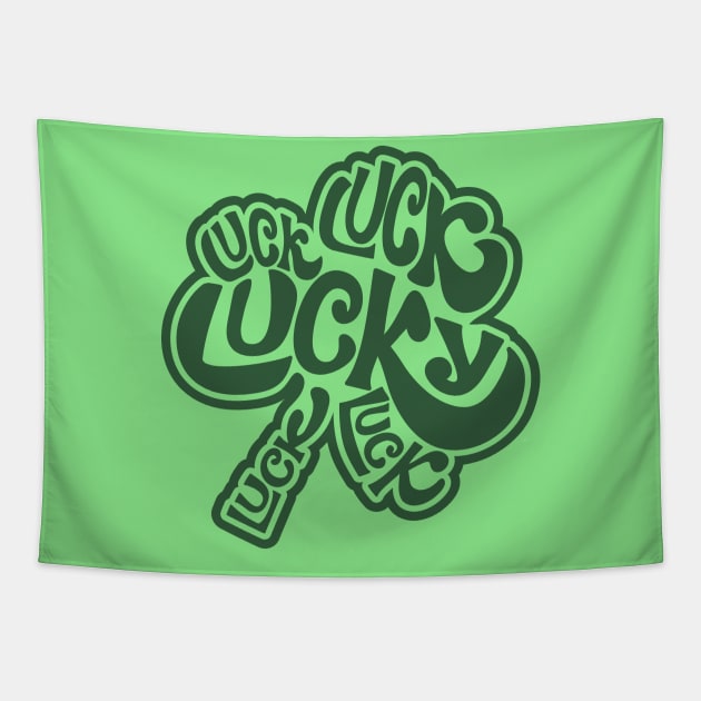 Luck of the Irish St. Patrick's Day Tapestry by Imp's Dog House