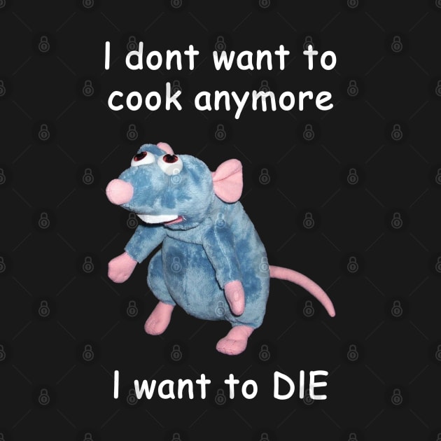 Ratatouille's Had Enough (Dark Shirt Version) by lilmousepunk