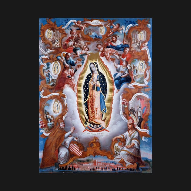 Mexico Virgin of Guadalupe by pdpress