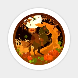 Jack-o'-lantern Sleepy hollow Halloween Magnet