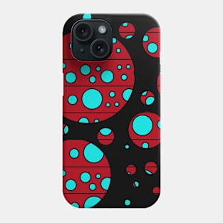 Modern Polka Dots - Bubbles Phone Case