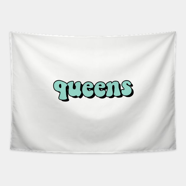 Minty Queens Tapestry by AdventureFinder