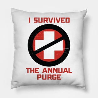 The Purge (I Survived...) Pillow