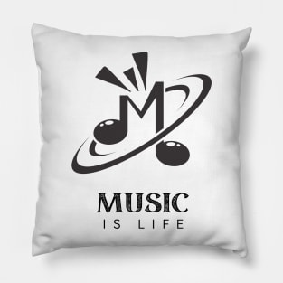 Music Is Life Pillow