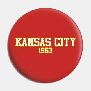 Kansas City 1963 Pin