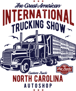 The Great American International Trucking Show North Carolina Auto Shop Magnet