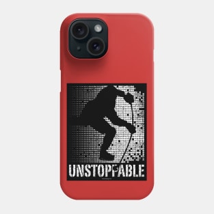 Unstoppable - hockey player Phone Case