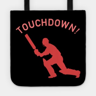 Funny Cricket Touchdown Tote