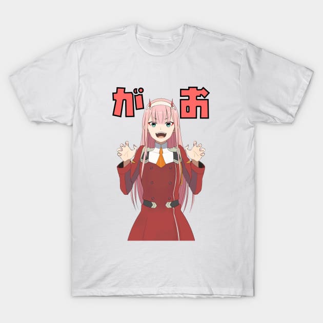 Zero Two - Darling In The Franxx - T-Shirt