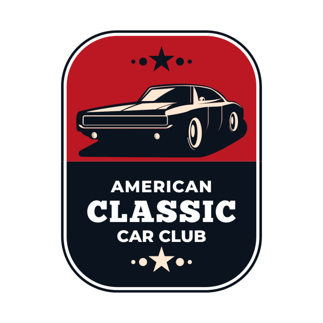 American Classic Car by White Name