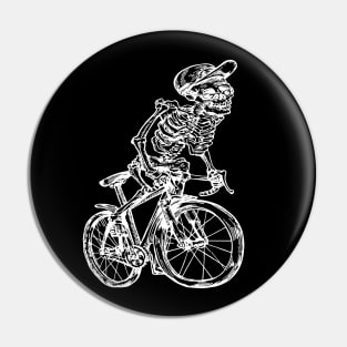 SEEMBO Skeleton Cycling Bicycle Cyclist Bicycling Biker Bike Pin