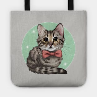 Coquette Tabby Cat Tote