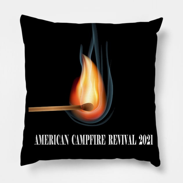 kirk cameron - american campfire revival Pillow by 29 hour design