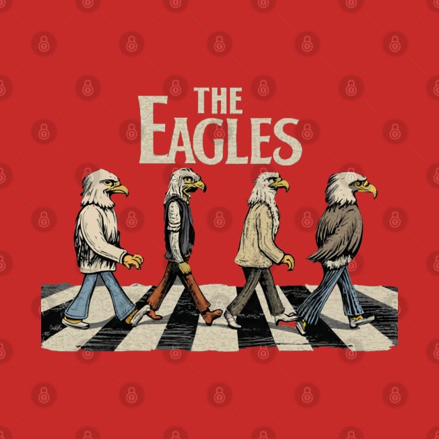 the eagles band retro by Aldrvnd