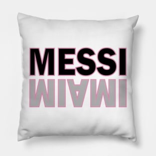 Messi in Miami Pillow