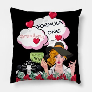 Formula one Grand Prix Pillow