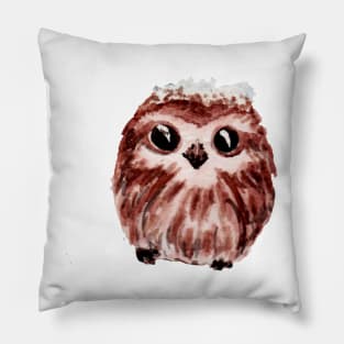 Cute little owl 3 Pillow