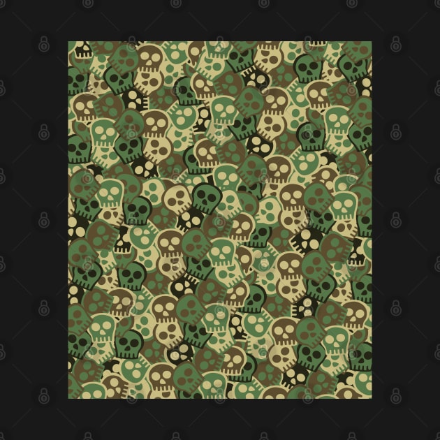 Camouflage Skullz by GR8DZINE