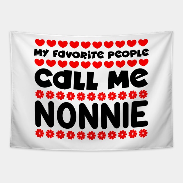 My favorite people call me nonnie Tapestry by colorsplash