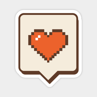 Pixel Heart: Pride Edition Magnet