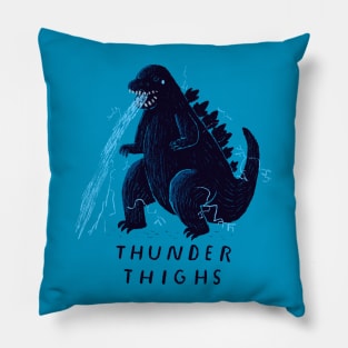 thunder thighs Pillow