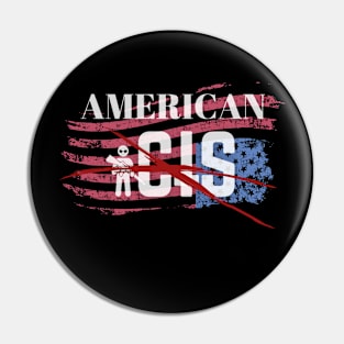 No American iCIS Pin