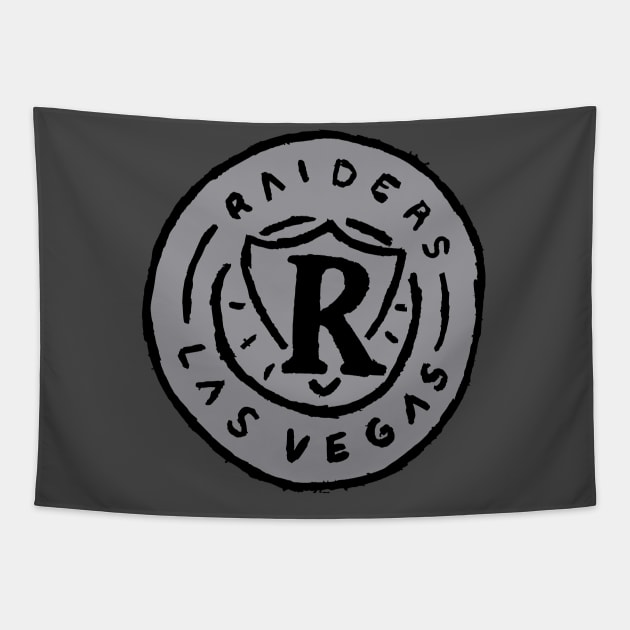 Las Vegas Raideeers 06 Tapestry by Very Simple Graph