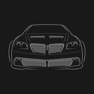 Pontiac G8 - front stencil, white T-Shirt