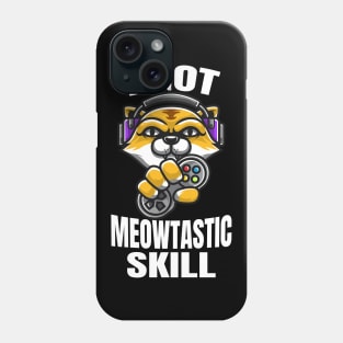 Funny Gamer Cat Phone Case