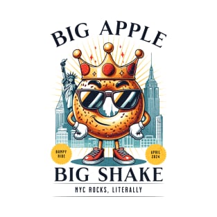 New York Earthquake - Big Apple Big Shake Funny T-Shirt