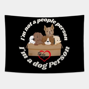 I'm not a people person, I'm a dog person Tapestry