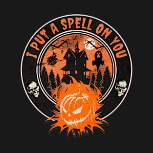 Halloween Spooky Pumpkin t-shirt T-Shirt